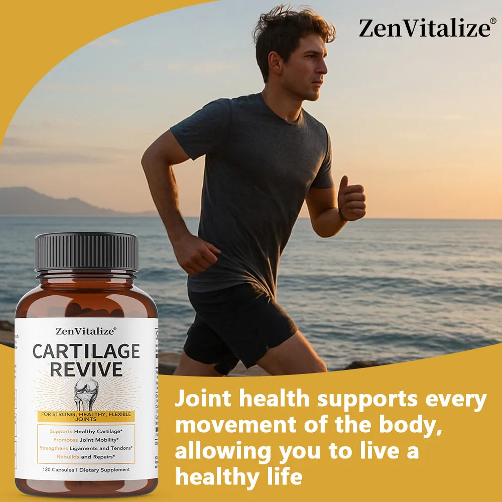 Joint Support Supplement with Type II Collagen, Glucosamine, MSM, Vitamin D3 & Vitamin C