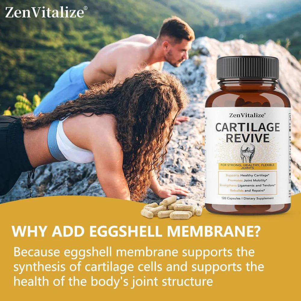 Joint Support Supplement with Type II Collagen, Glucosamine, MSM, Vitamin D3 & Vitamin C