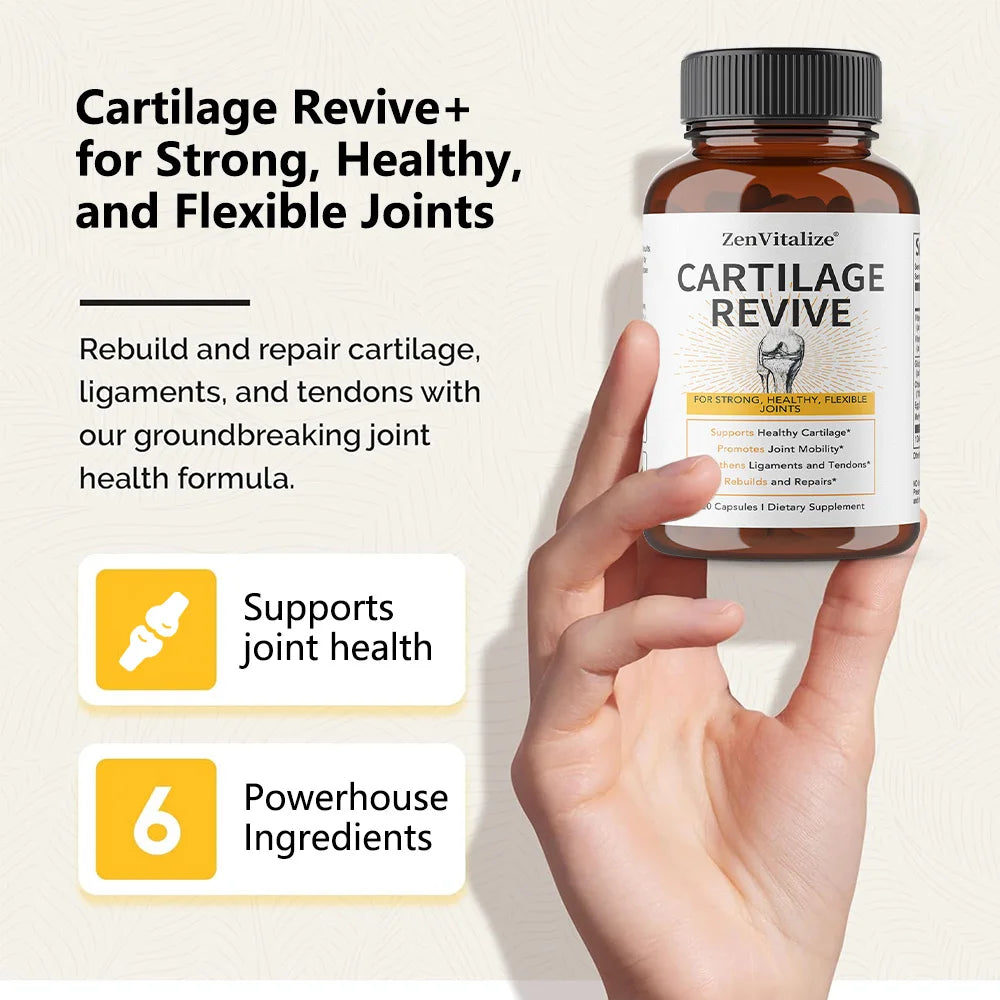 Joint Support Supplement with Type II Collagen, Glucosamine, MSM, Vitamin D3 & Vitamin C